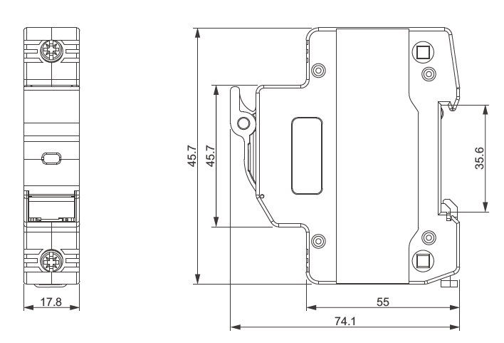 Tama&ntilde;o CAF1-10(X)PVH