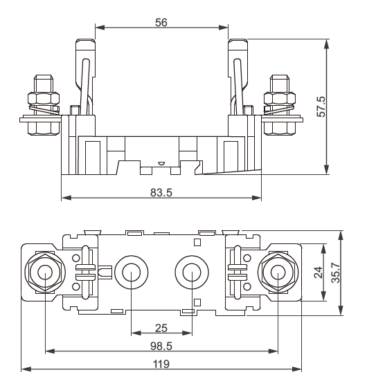 CAPV-H00B-Tama&ntilde;o-base-fusible
